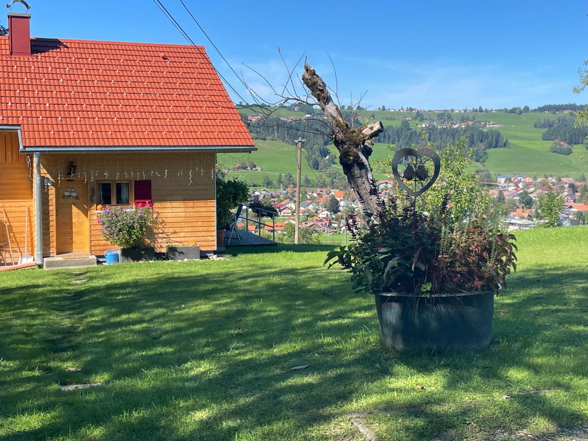 Ferienhaus Talblick Weiler-Simmerberg Dış mekan fotoğraf